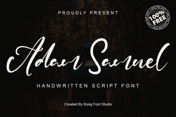 Adam Samuel: A Delicate Script Font for Editorial Design