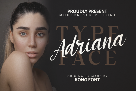 Adriana: The Playful Script Font for Modern Brands