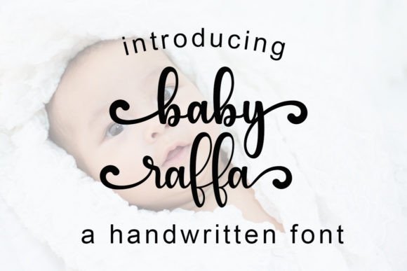 Baby Raffa: The Script Typeface for Modern Branding