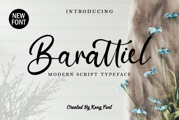 Barattiel: A Playful Handwritten Font for Makers