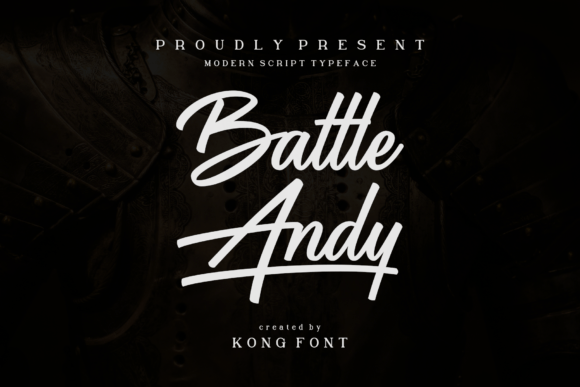 Battle Andy: A Playful Handwritten Font for Makers