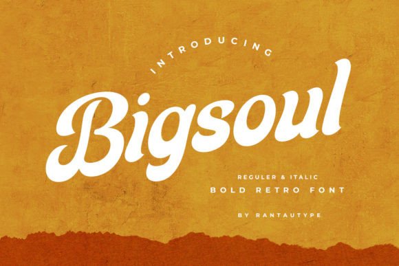 Bigsoul Review: A Retro Bold Script for Modern Branding