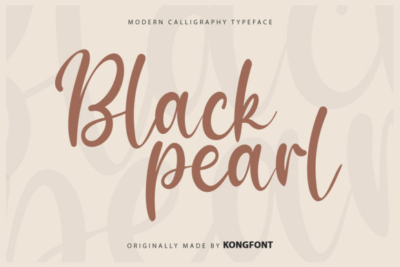 Black Pearls Font Review for Social Campaigns
