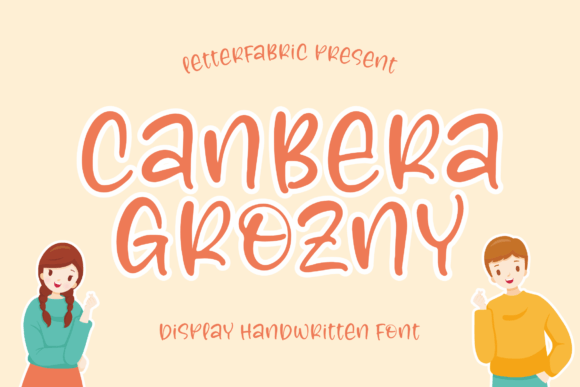 Canbera Grozny Font for Bold Campaigns
