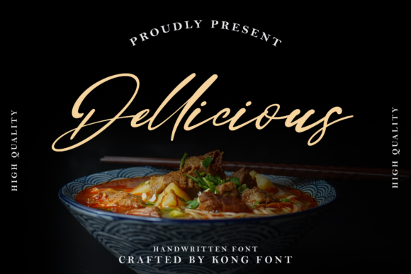 Dellicious Font Review: A Playful Script for Campaigns