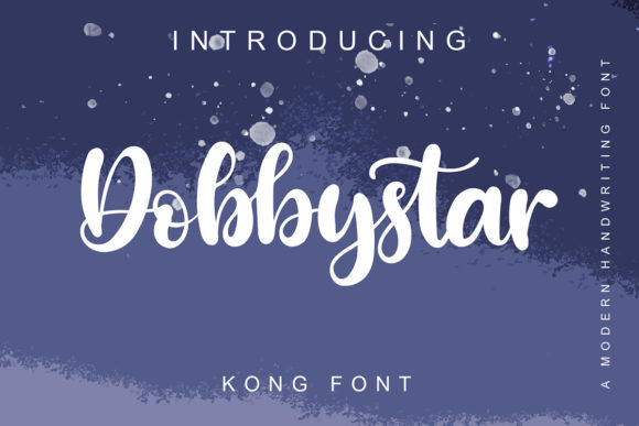Dobbystar Font Review: A Playful Script for Modern Brands