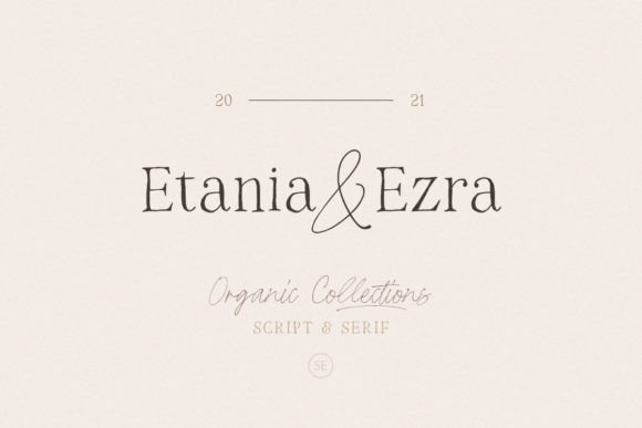 Elevate Brand Identity with Etania Ezra Typeface