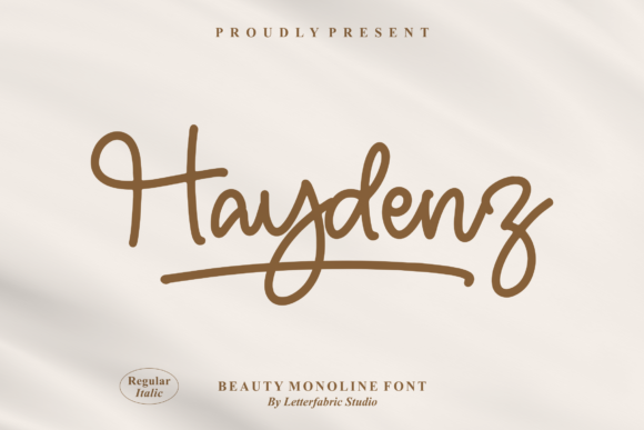 Elevate Your Brand with the Haydenz Script Font