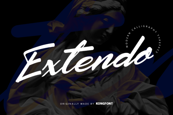 Extendo: A Playful Script Font for Modern Campaigns