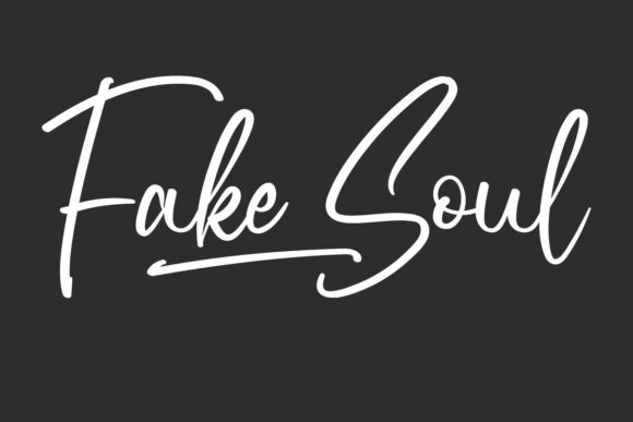Fake Soul Font: Elevate Your Brand with Luxury Script