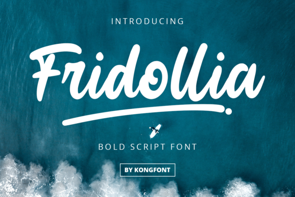 Fridollia: A Playful Script Font for Modern Editorial Design