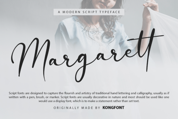 Margarett: The Playful Script Font for Crafters