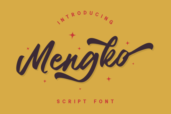 Mengko Font Review: Bold Script for Campaigns