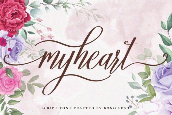 Myheart Font Review: A Playful Script for Designers