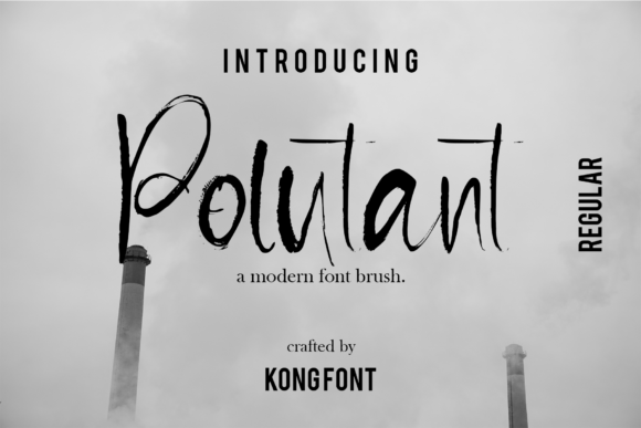 Polutant: A Playful Handwritten Font for Modern Brands