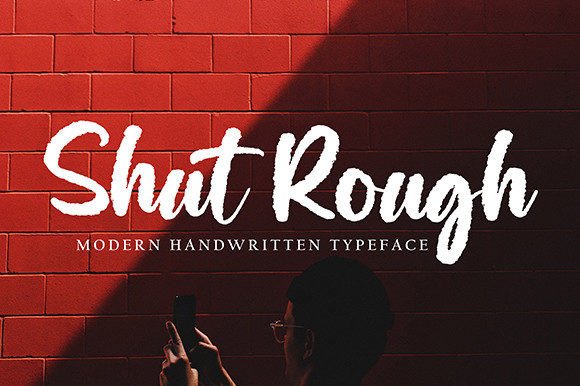 Shut Rough Font: The Script Handwritten Edge for Campaigns