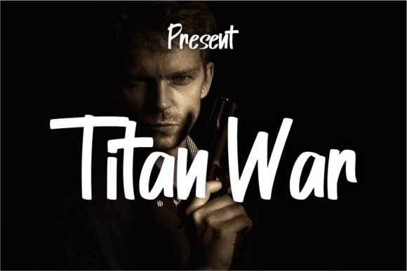 Titan War: The Script Font for Modern Campaigns
