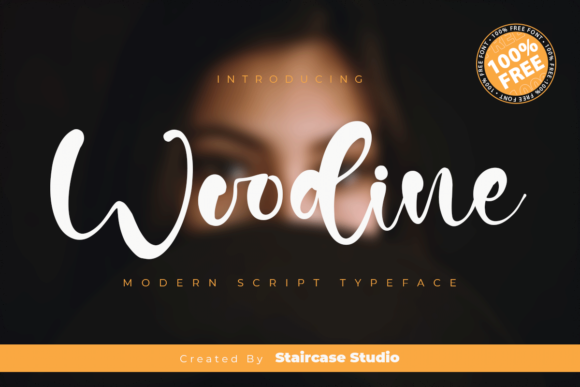 Woodine: A Delicate Script Font for Campaigns